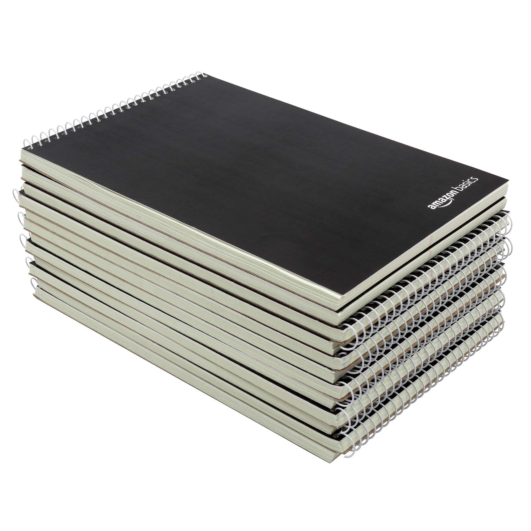 Amazon Basics Steno Books, Gregg Rule, Green Paper, 80 Sheets, 6